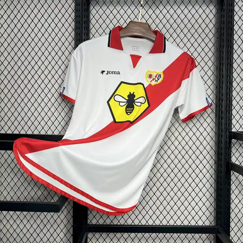 Maillot Rayo Vallecano Rétro 2001/2002 – Domicile – Homme