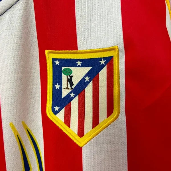 Maillot Rétro Atlético de Madrid 2004/2005 – Domicile Manches Longues – Homme