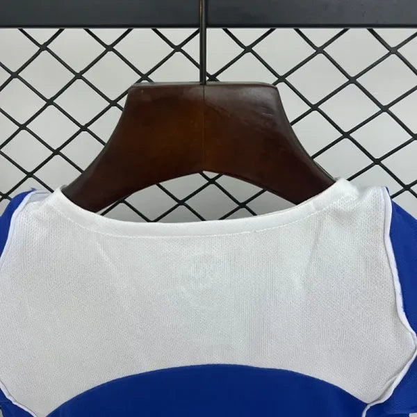 Ensemble enfant Rétro 2004 Extérieur- Manche courtes - Ensemble Maillot Short Enfant- Bleu