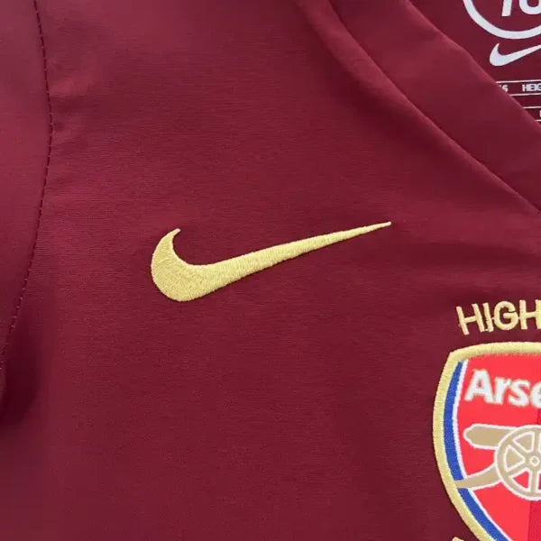 Ensemble Enfant Retro Domicile Arsenal 05/06 Rouge Kids