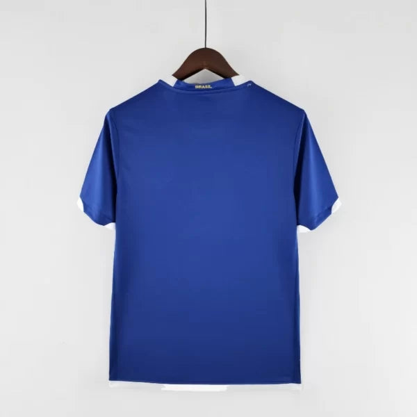 Maillot Brésil Rétro 2006 Maillot Extérieur- Manche Courtes
