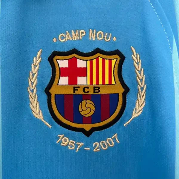 Maillot FC Barcelone Retro 2007 2008 Homme – Extérieur-