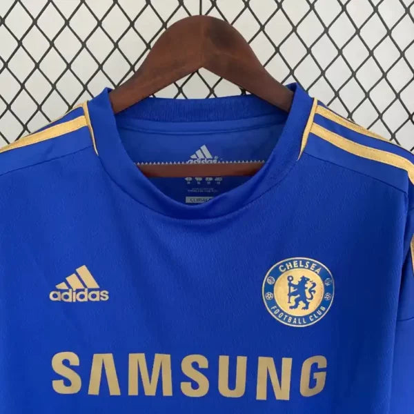 Maillots Chelsea FC 2012/2013 – Maillot Domicile Homme (Manches Longues, Rétro)