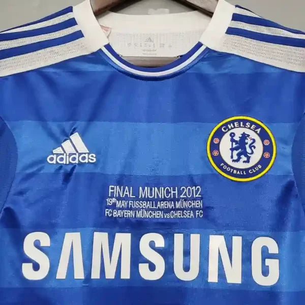 Maillots Chelsea FC 2011/2012 – Maillot Domicile Homme (Version Champions League, Rétro)
