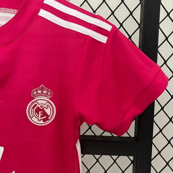 Ensemble Enfant Real Madrid Rétro 2014/2015 – Extérieur Rose