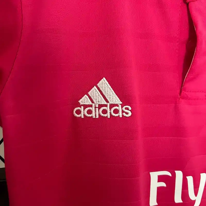 Ensemble Enfant Real Madrid Rétro 2014/2015 – Extérieur Rose