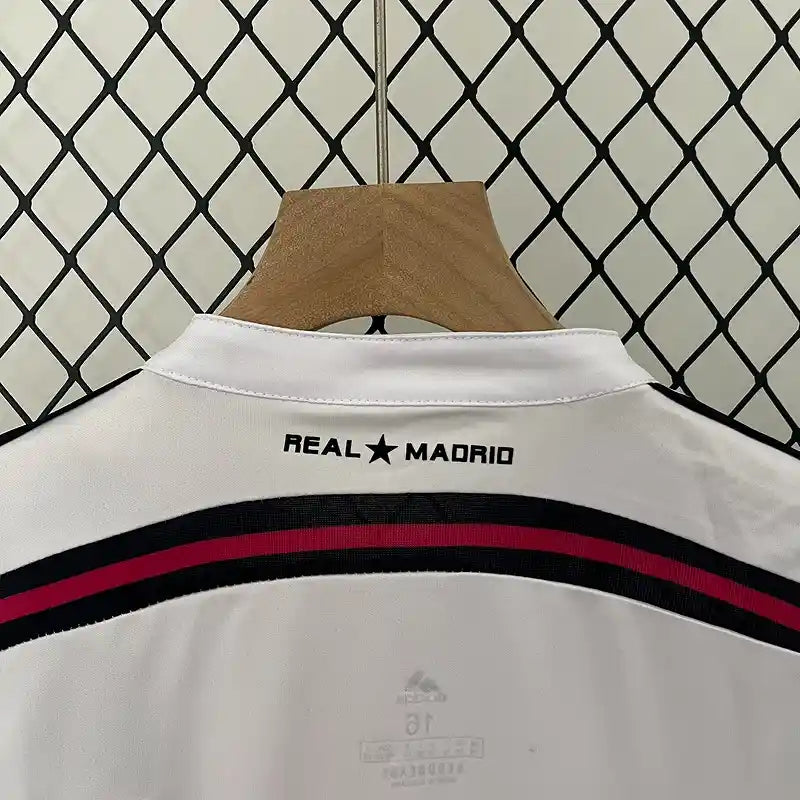 Ensemble Enfant Real Madrid Rétro 2014/2015 – Domicile Blanc Violet