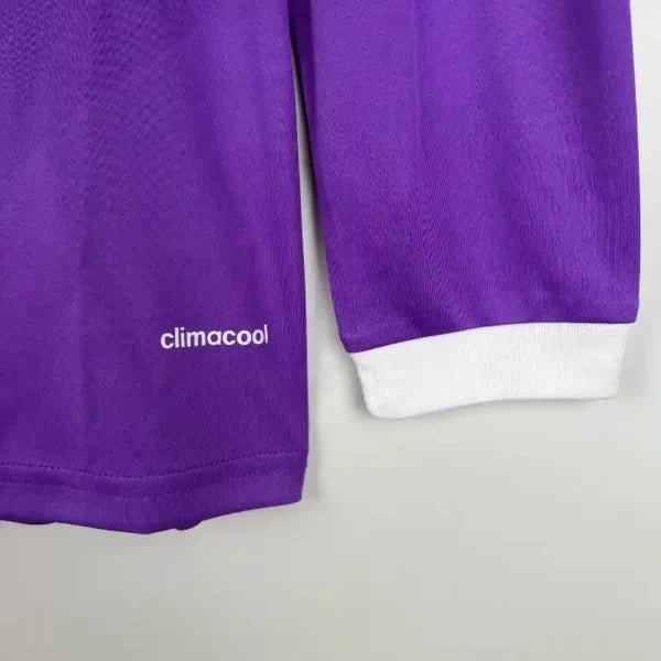 Maillot Real Madrid Rétro Homme 2016/2017 – Extérieur Manches Longues