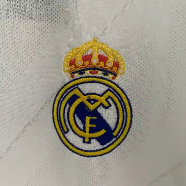 Maillot Real Madrid Rétro Homme 2017/2018 – Domicile Manches Longues