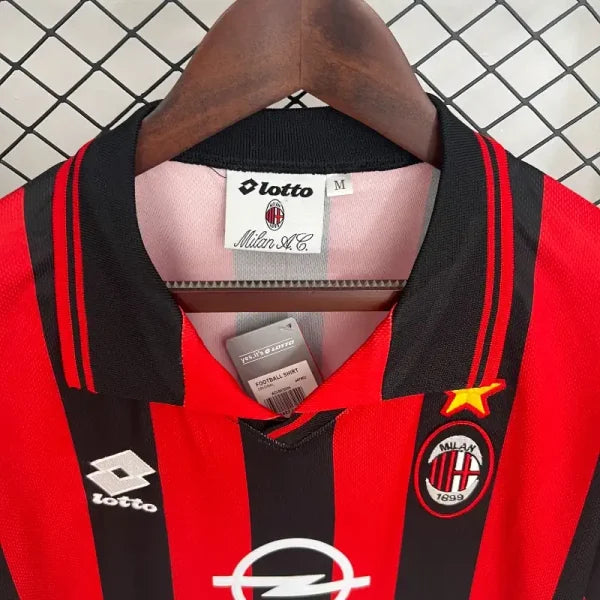 Maillot AC Milan rétro 1997/1998- Domicile –