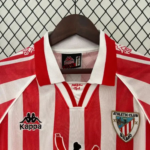 Maillot Rétro Athletic Club Bilbao – 100e Anniversaire – Domicile