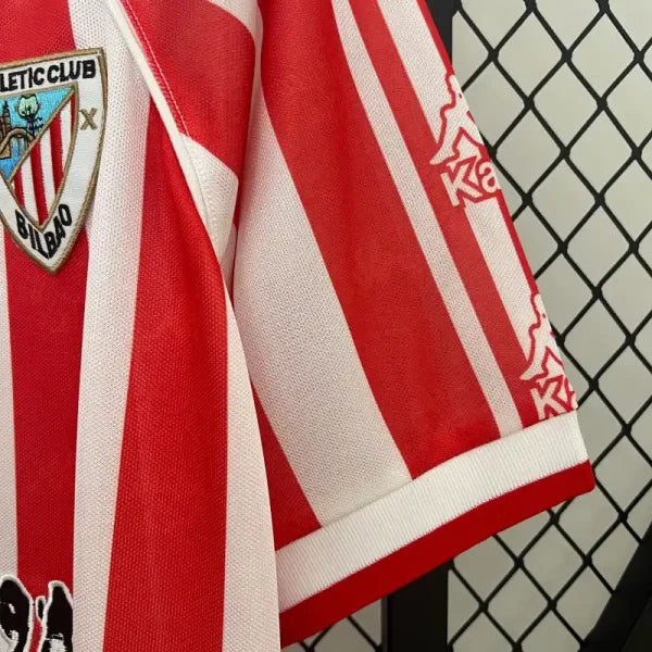 Maillot Rétro Athletic Club Bilbao – 100e Anniversaire – Domicile
