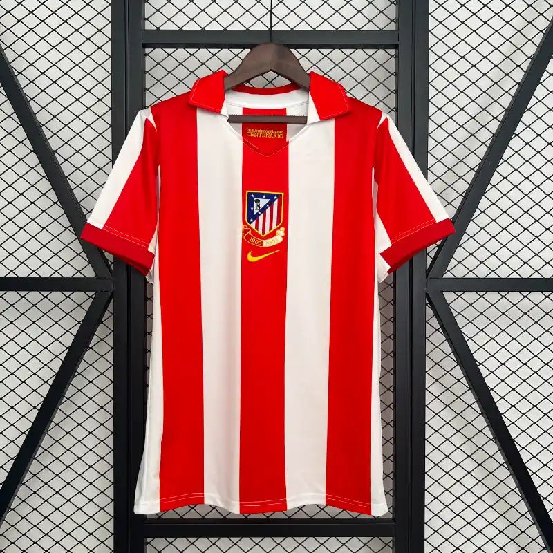 Maillot Rétro Atlético de Madrid 2003/2004 – Centenaire – Domicile – Homme