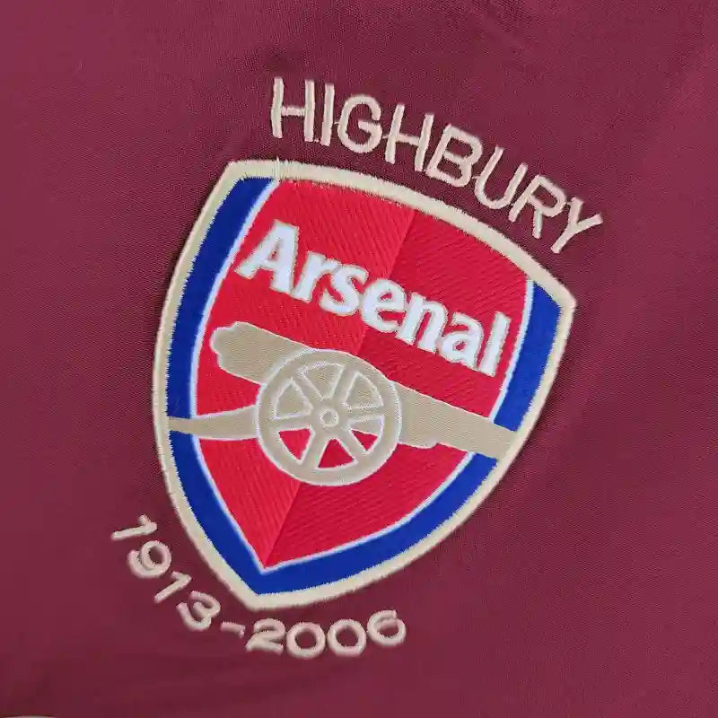 Maillot Rétro Arsenal 2005/2006 – Domicile(Manches Longues)