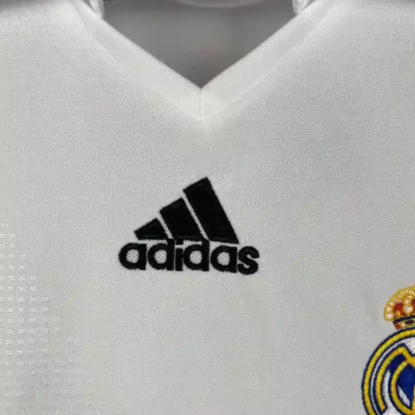 Maillot Real Madrid Rétro Homme 2008/2009 Domicile Blanc