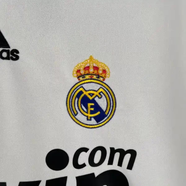 Maillot Real Madrid Rétro Homme 2008/2009 Domicile Blanc