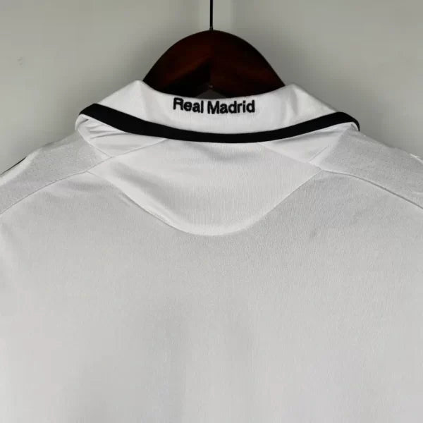 Maillot Real Madrid Rétro Homme 2008/2009 Domicile Blanc