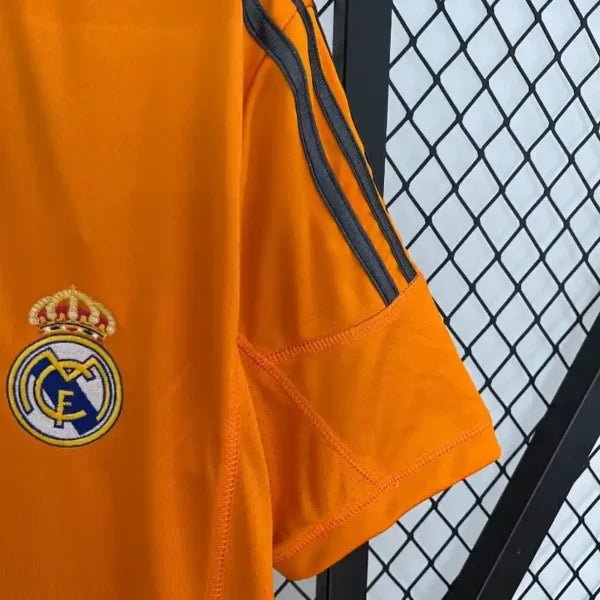 Maillot Real Madrid Rétro Homme 2013/2014 Extérieur Orange
