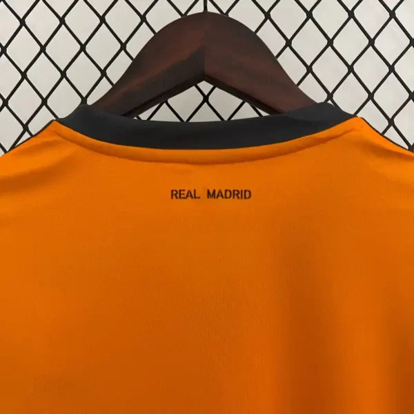 Maillot Real Madrid Rétro Homme 2013/2014 Extérieur Orange