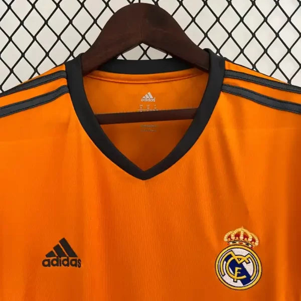 Maillot Real Madrid Rétro Homme 2013/2014 Extérieur Orange