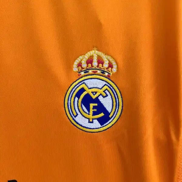 Maillot Real Madrid Rétro Homme 2013/2014 Extérieur Orange