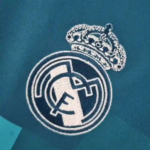 Maillot Real Madrid Rétro Homme 2017 2018 Third Bleu