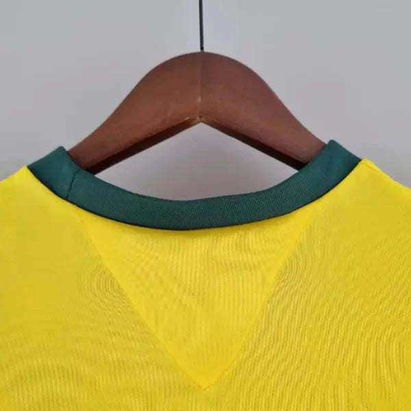 Maillot Brésil Rétro 1970 Maillot Domicile- Manche Courtes