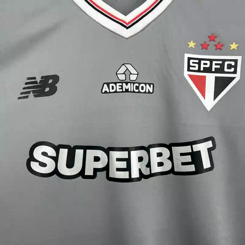 Maillot São Paulo FC 2025/2026 – Edition spéciale-Gris Anthracite