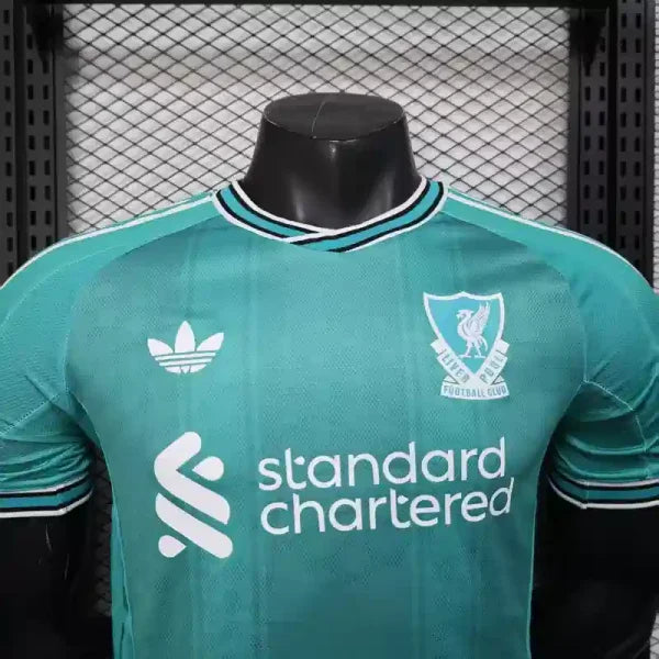 Maillots Liverpool FC 2025/2026 – Maillot Third Homme (Bleu Turquoise)