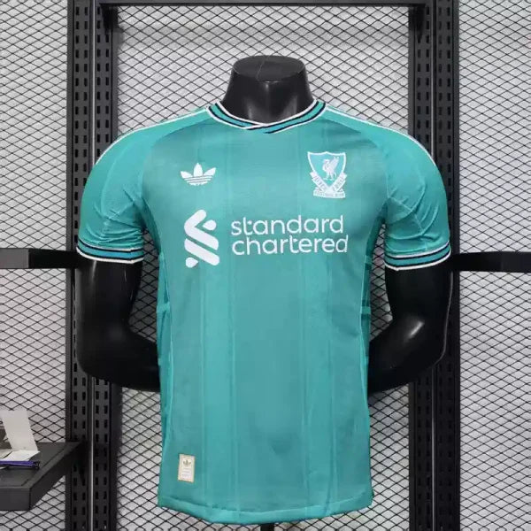 Maillots Liverpool FC 2025/2026 – Maillot Third Homme (Bleu Turquoise)