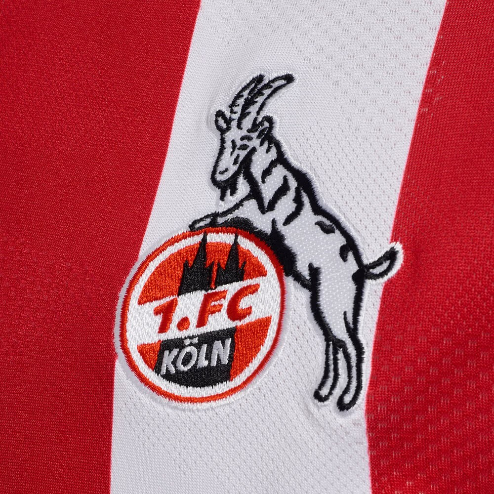 Maillot 1. FC Köln 2025/2026 – Domicile L’élégance rhénane signée Hummel