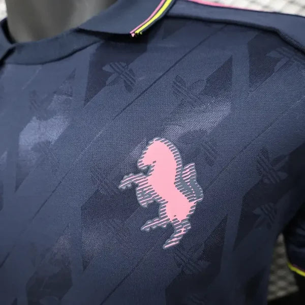 Maillot Juventus 2025/26 – Édition Spéciale Épaule Jaune ; Violet