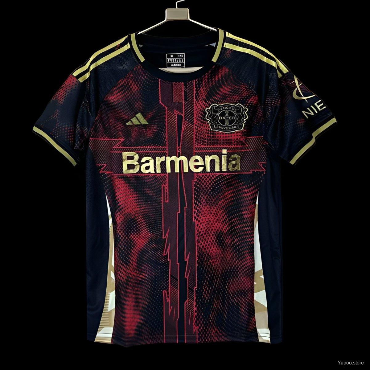 Maillot Bayer Leverkusen 2025/2026 édition spécial Black Golden