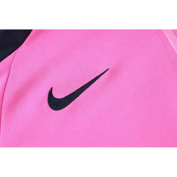 Ensemble Homme Atlético de Madrid 2024/2025 – Haut Rose & Jogging Bleu Foncé