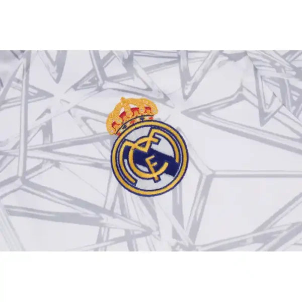 Ensembe Real Madrid 24/25 Blanc et Noir- Manches longues