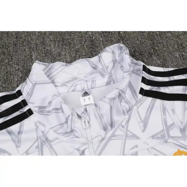 Ensembe Real Madrid 24/25 Blanc et Noir- Manches longues