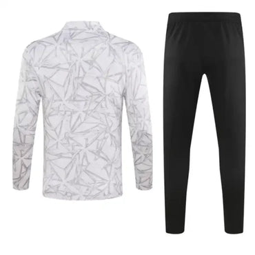 Ensembe Real Madrid 24/25 Blanc et Noir- Manches longues