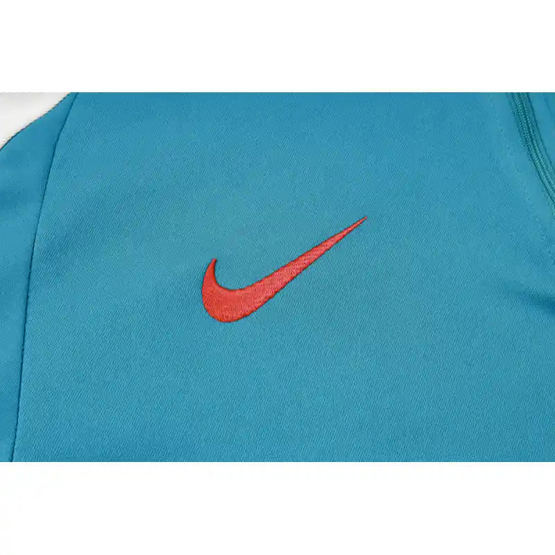 Ensemble Homme Atlético de Madrid 2024/2025 – Haut Bleu Clair &; Jogging Gris