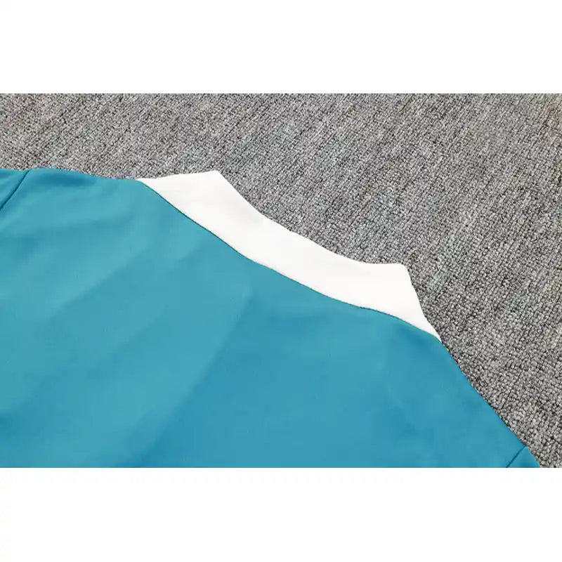 Ensemble Homme Atlético de Madrid 2024/2025 – Haut Bleu Clair &; Jogging Gris