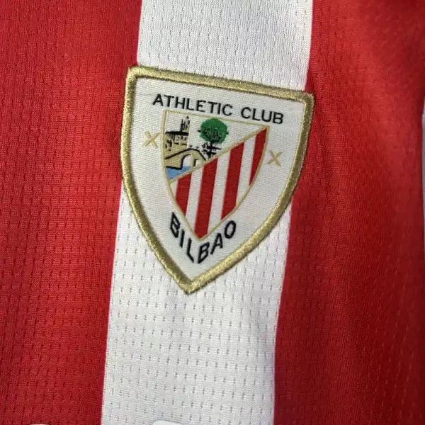 Ensemble Enfant Athletic Bilbao 25/26 Domcilie- Rouge et blanc Homme
