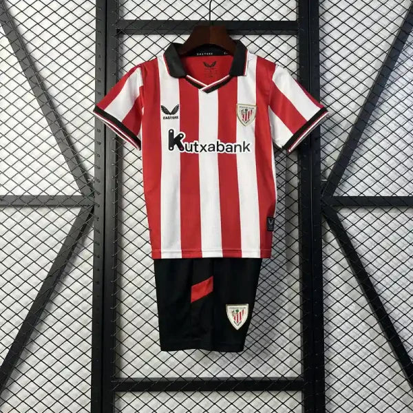 Ensemble Enfant Athletic Bilbao 25/26 Domcilie- Rouge et blanc Homme