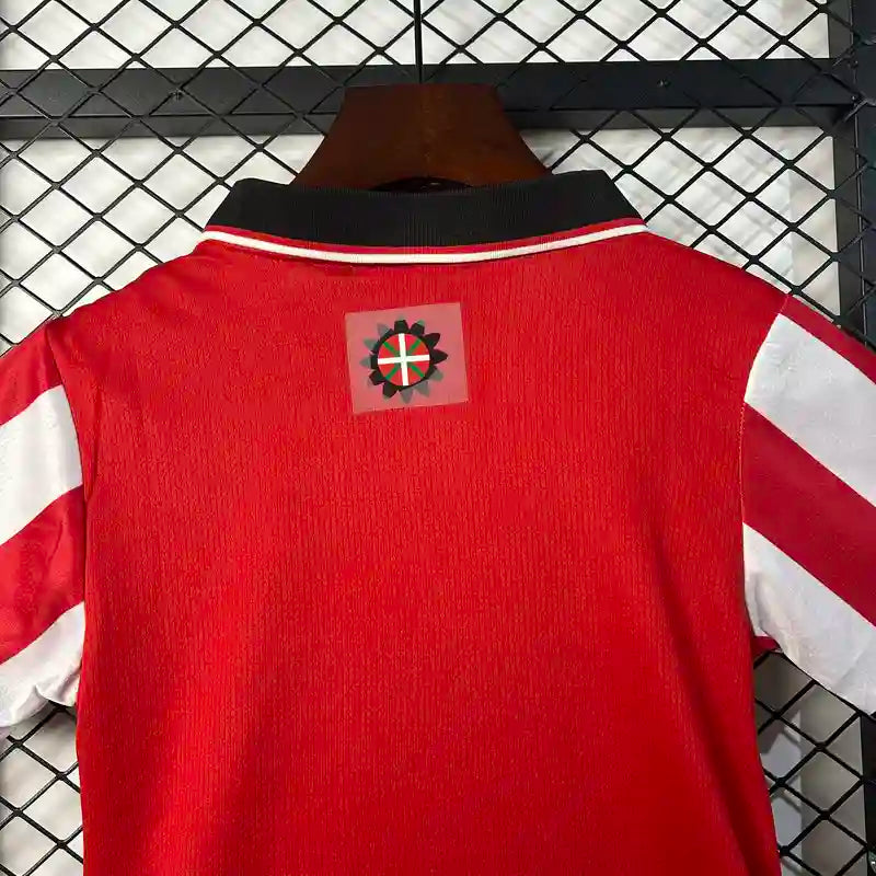 Ensemble Enfant Athletic Bilbao 25/26 Domcilie- Rouge et blanc Homme