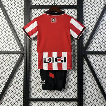Ensemble Enfant Athletic Bilbao 25/26 Domcilie- Rouge et blanc Homme