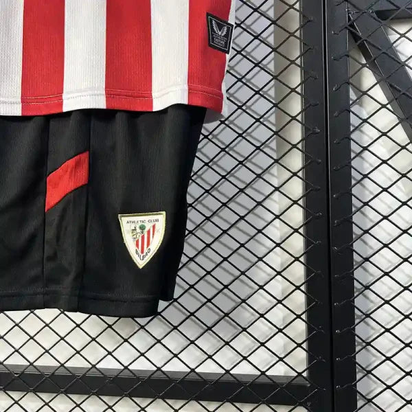 Ensemble Enfant Athletic Bilbao 25/26 Domcilie- Rouge et blanc Homme