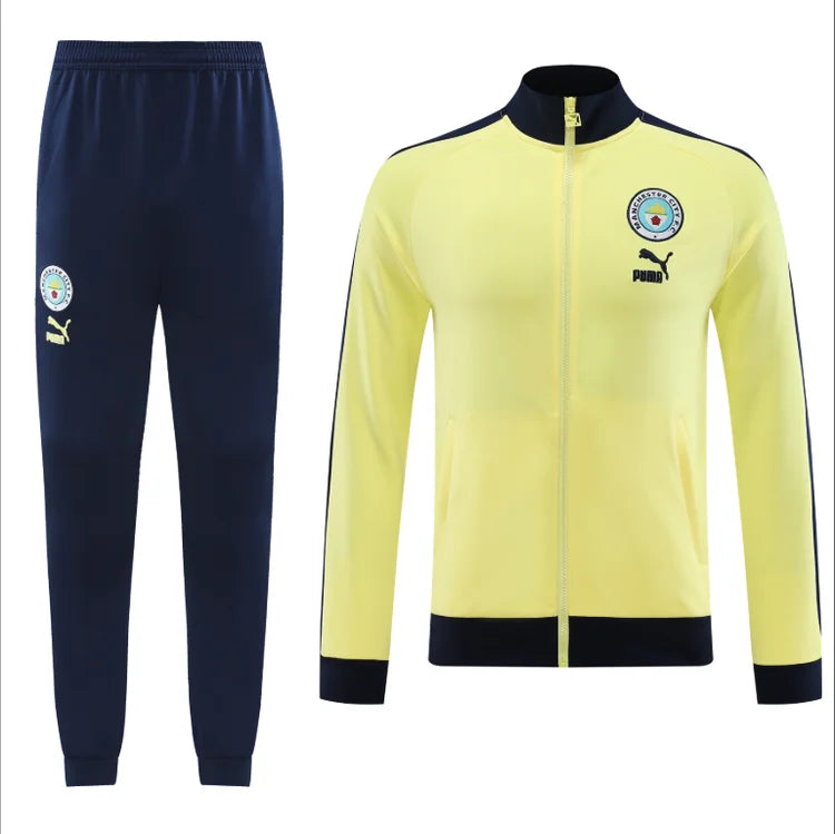 Ensemble Entraînement Manchester City 23 Season Jaune
