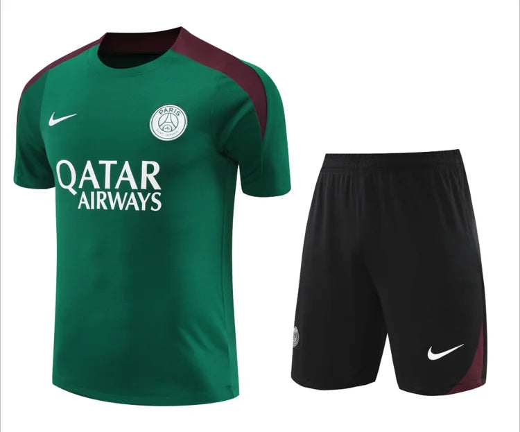 Ensemble Entraînement PSG 2024/2025 Vert S-XXL
