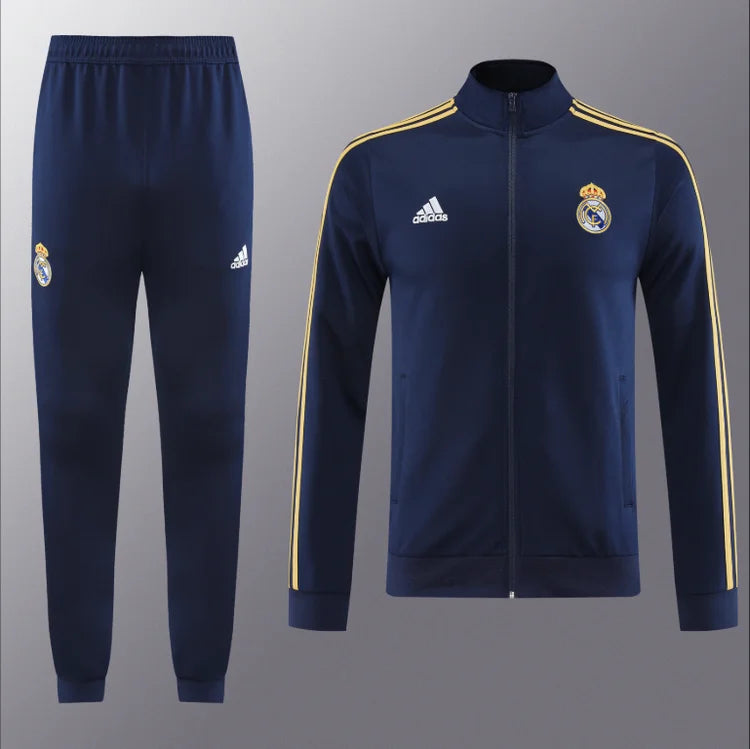 Ensemble Entraînement Real Madrid 23 Season Bleu Royal