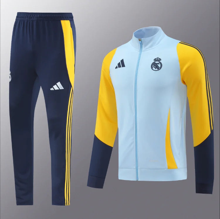 Ensemble Entraînement Real Madrid 24 Season Bleu Clair S-2XL