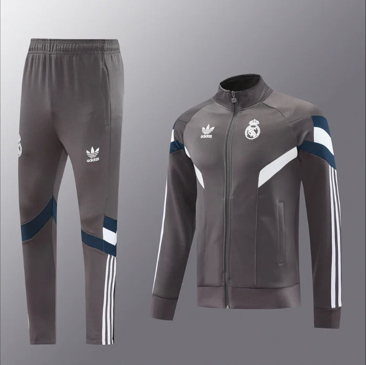 Ensemble Entraînement Real Madrid 24 Season Gris S-2XL