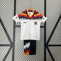 Maillots Enfant Domicile Allemagne 1994 Blanc Taille non précisée